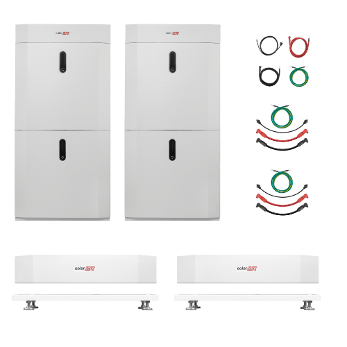 SolarEdge Home Battery 48V – 18.4 kWh Complete Set incl. BMS, Base & Cover (for Home Hub inverter)