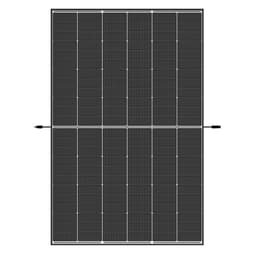 Trina Vertex S+ N-Type Dual Glass 460W - Triple-Cut 1500V Black Frame Solar Panel