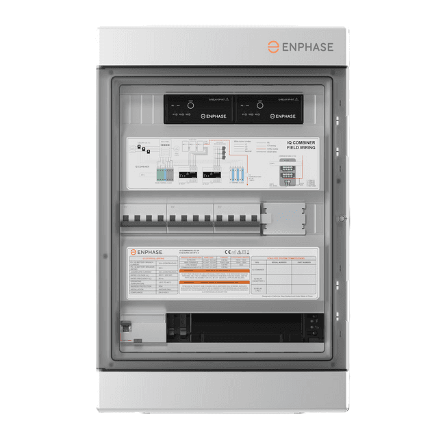 Enphase IQ Combiner 2 EU – 3-Phase Prewired Communication & Protection Unit