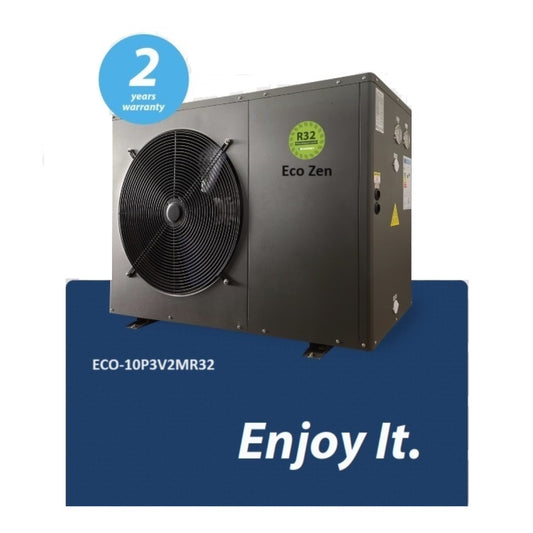 Αντλία Θερμότητας ECO-Zen 10 KW R32 με Wi-Fi, Touch Display, Monoblock, Τριφασική