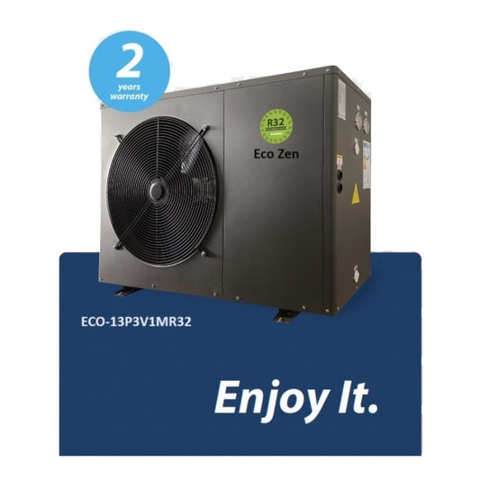 Αντλία Θερμότητας ECO-Zen 13 W R32 με Wi-Fi,  Touch Display, Monoblock, Τριφασική, με Κυκλοφορητή