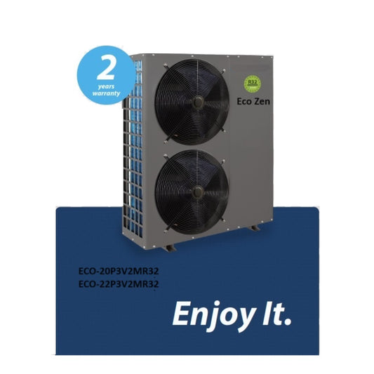 Αντλία Θερμότητας ECO-Zen 20 kW R32 με Wi-Fi, Manual Controller, Monoblock, Τριφασική