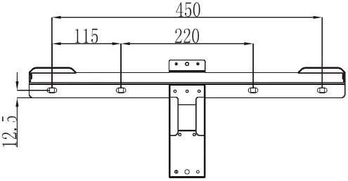 Στήριγμα τοίχου Growatt ARK Battery 
