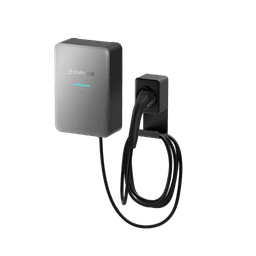 Φορτιστής ηλεκτρικού οχήματος Enphase IQ 2 – 22 kW / 7,4 kW, καλώδιο τύπου 2 7,5 m, 1- &amp; 3-φασικό 
