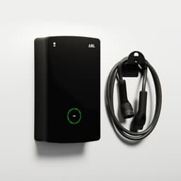 Επιτοίχιος θάλαμος ABL eM4 (22 kW / Μονός / Πρίζα / Χειριστήριο / Μαύρο) 