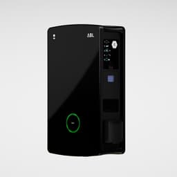 Επιτοίχιος θάλαμος ABL eM4 (22 kW / Μονός / Πρίζα / Χειριστήριο / Μαύρο) 