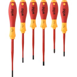 WIHA SoftFinish Electric SL/PH Screwdriver set 320N K6, 6 pcs