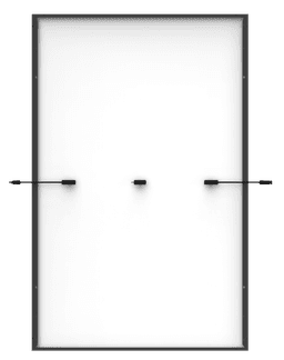 Trina Vertex S+ N-Type Dual Glass 450W - Triple-Cut 1500V All Black Solar Panel