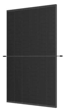 Trina Vertex S+ N-Type Dual Glass 450W - Triple-Cut 1500V All Black Solar Panel