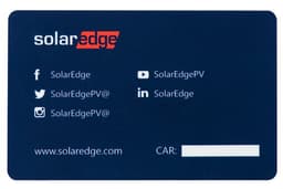 SolarEdge Kit of 10 RFID cards