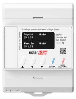 SolarEdge Inline Energy Meter with Energy Net, 1PH 230V, 65A