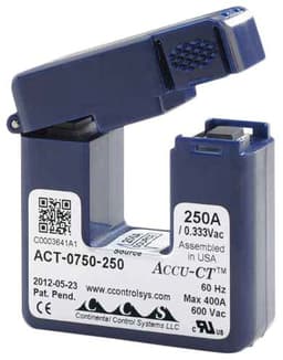 SolarEdge Bus-Bar CT, 4.0" x 4.0", 2000A, 1.5% acc.