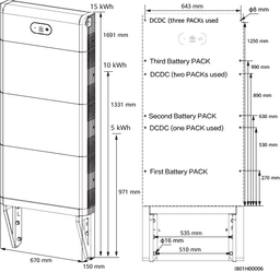 Huawei LUNA2000 5kW - Wall Mounting Bracket