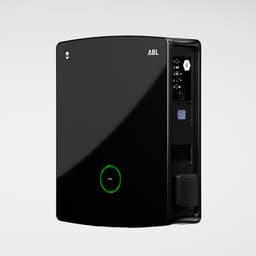 Επιτοίχιος θάλαμος ABL eM4 (22 kW / Διπλός / RCBO / Πρίζα / Χειριστήριο / Στάνταρ / Μαύρο) 